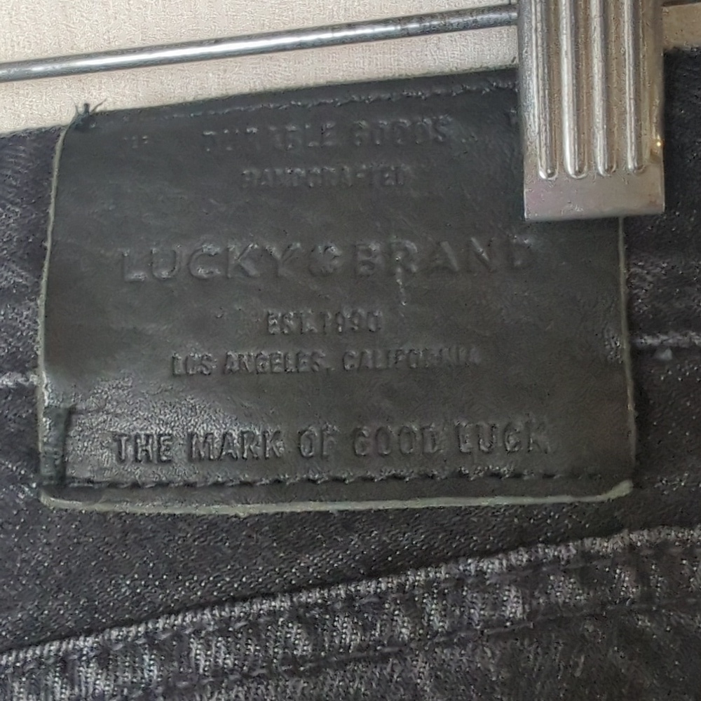 Lucky Brand 410 Slim Fit Jeans Black 32x30 - Picture 5 of 7